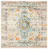 Safavieh Madison 6'-7" x 6'-7" Rug in Cream / Blue