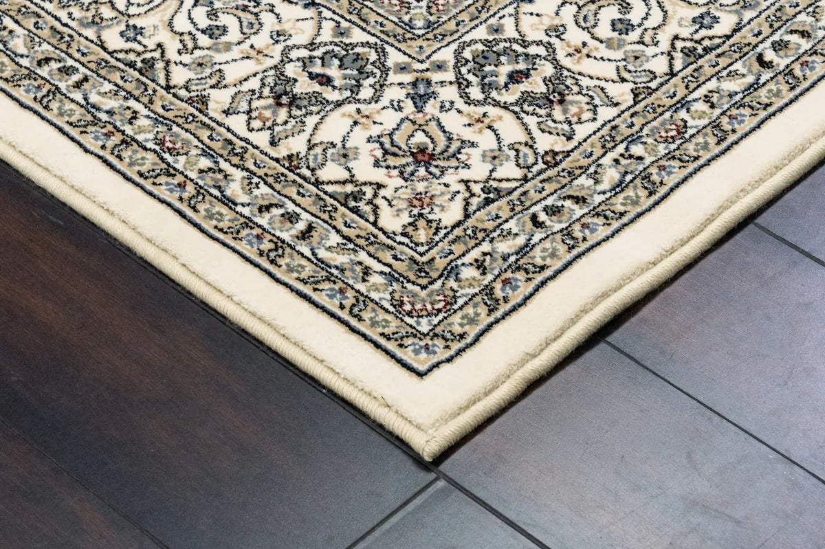 Dynamic Rugs Ancient Garden 57119 Ivory Rugs - Corner