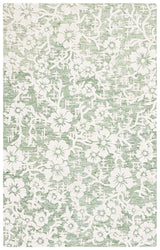 Safavieh Glamour 4'-0" x 6'-0" Rug in Green / Ivory