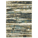 Oriental Weavers Sphinx Reed Re02A Beige/ Blue Rug - main flat