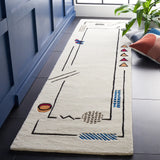 Safavieh Fifth Avenue 2'-3" x 9'-0" Rug in Ivory / Blue
