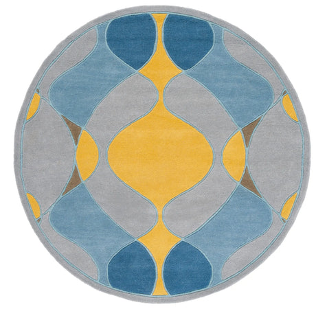 Safavieh Soho 6'-0" x 6'-0" Rug in Grey / Multi