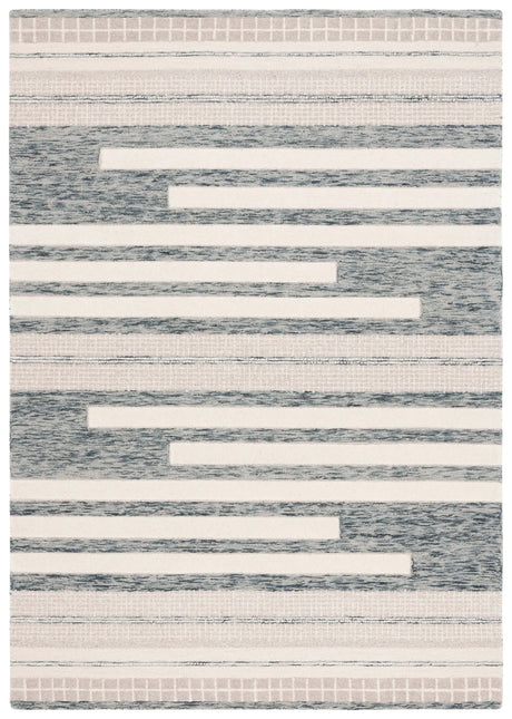 Safavieh Fifth Avenue 4'-0" x 6'-0" Rug in Charcoal / Ivory