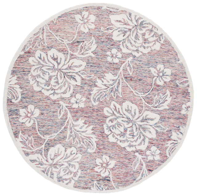 Safavieh Jardin 6'-0" x 6'-0" Rug in Grey / Ivory