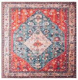 Safavieh Tucson 5'-0" x 5'-0" Rug in Beige / Blue