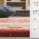 Safavieh Heritage 4'-0" x 6'-0" Rug in Red / Blue