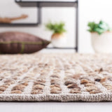 Safavieh Natura 4'-0" x 6'-0" Rug in Ivory / Taupe