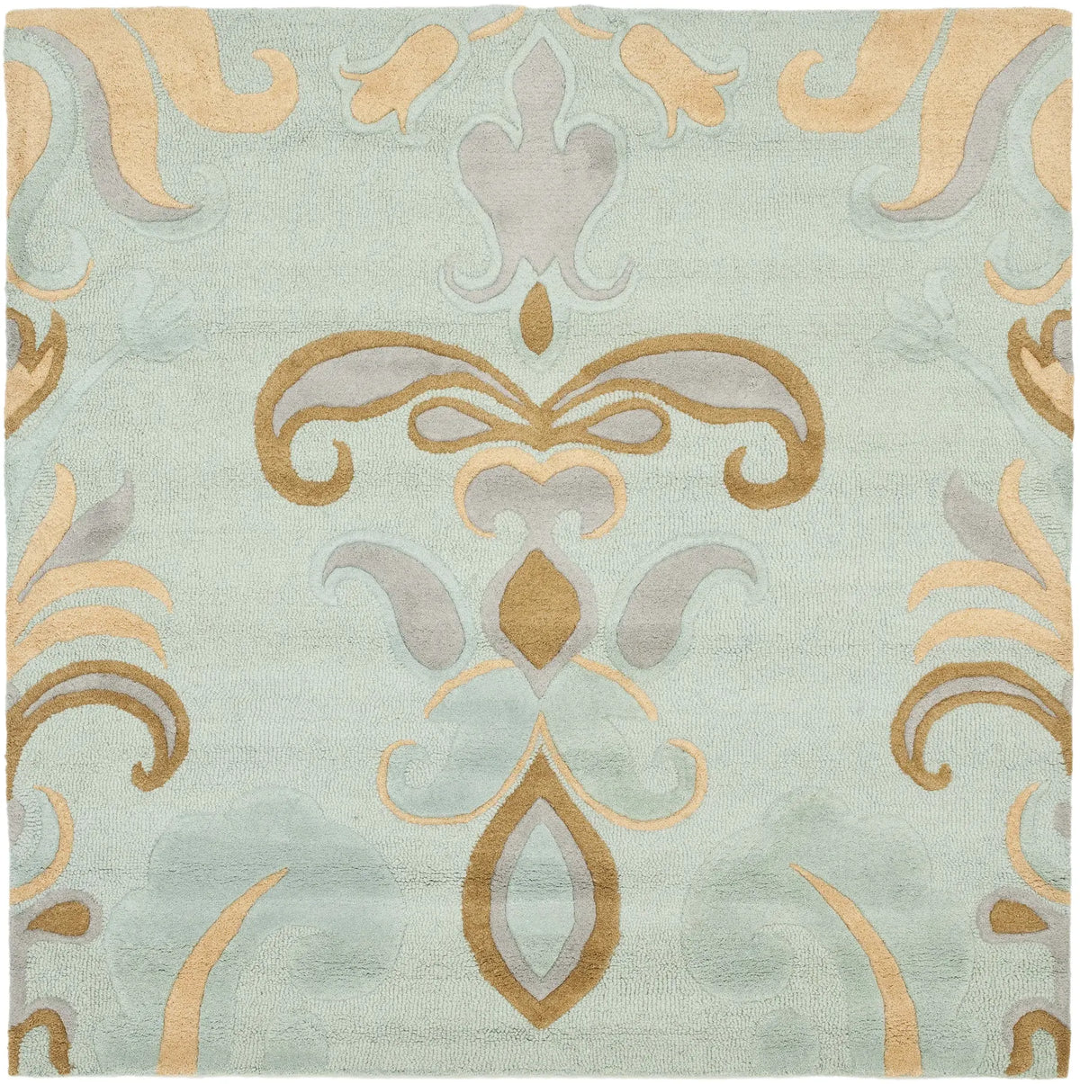Safavieh Soho 6'-0" x 6'-0" Rug in Light Blue / Multi