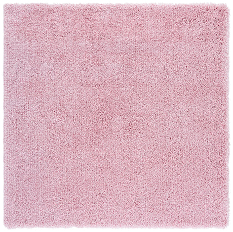 Safavieh Shag 7'-0" x 7'-0" Rug in Pink