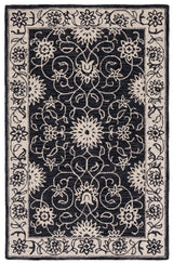 Safavieh Jardin 5'-0" x 8'-0" Rug in Black / Ivory