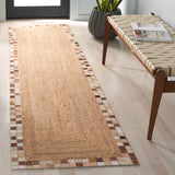 Safavieh Natural Fiber 2'-3" x 9'-0" Rug in Natural / Brown