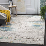 Safavieh Aria 4'-0" x 6'-0" Rug in Blue / Creme