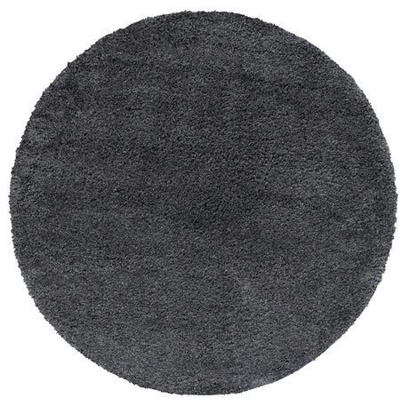 Safavieh Santa Monica Shag 6'-7" x 6'-7" Rug in Dark Grey