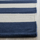 Safavieh Montauk 2'-3" x 8'-0" Rug in Navy / Ivory