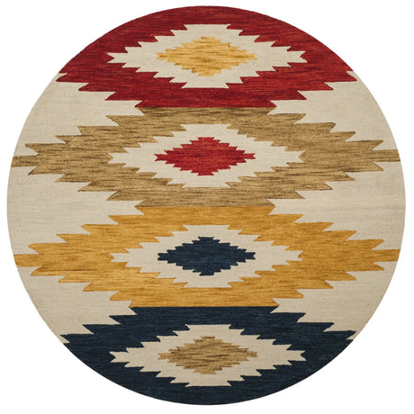 Safavieh Aspen 7'-0" x 7'-0" Rug in Ivory / Multi