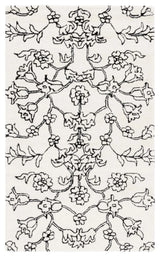 Safavieh Fifth Avenue 3'-0" x 5'-0" Rug in Ivory / Black