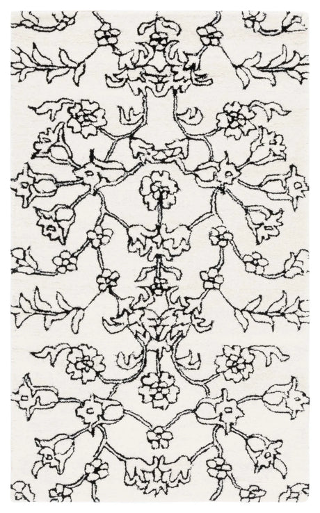 Safavieh Fifth Avenue 3'-0" x 5'-0" Rug in Ivory / Black