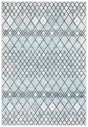Safavieh Amsterdam 4'-0" x 6'-0" Rug in Light Blue / Ivory