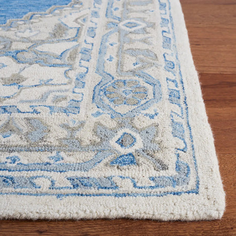 Safavieh Metro 4'-0" x 6'-0" Rug in Navy / Ivory