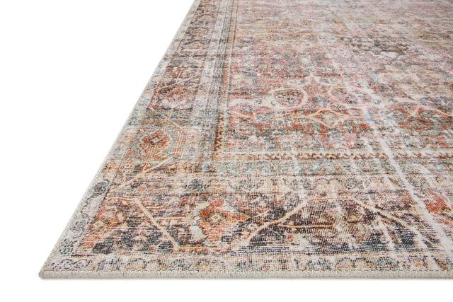 Loloi Adrian Adr-05 Sunset/Charcoal Rug - rug corner