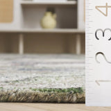 Safavieh Anatolia 4'-0" x 6'-0" Rug in Grey / Green