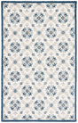 Safavieh Martha Stewart 4'-0" x 6'-0" Rug in Ivory / Blue