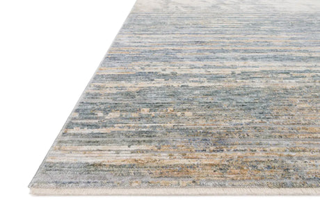 Loloi Pandora Pan-06 Ivory / Blue Rugs - rug corner
