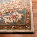 Safavieh Classic 5'-0" x 8'-0" Rug in Ivory / Light Blue