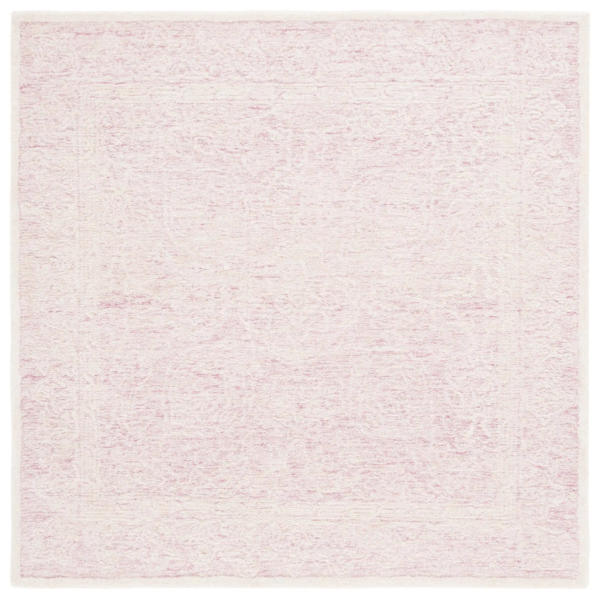 Safavieh Ebony 6'-0" x 6'-0" Rug in Pink / Ivory