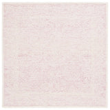 Safavieh Ebony 6'-0" x 6'-0" Rug in Pink / Ivory