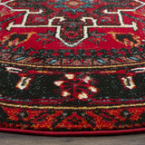 Safavieh Vintage Hamadan 10'-0" x 10'-0" Rug in Red / Multi