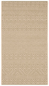 Safavieh Courtyard 2'-0" x 3'-7" Rug in Beige / Green