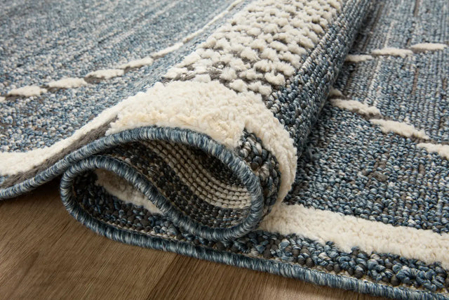 Loloi Fabian Fab-01 Denim/Charcoal Rug - pile height