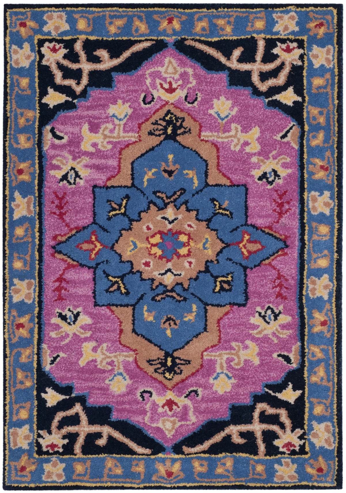 Safavieh Bellagio 2'-0" x 3'-0" Rug in Pink / Multi