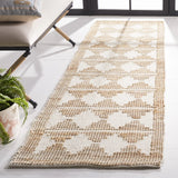 Safavieh Natural Fiber 2'-3" x 8'-0" Rug in Ivory / Natural
