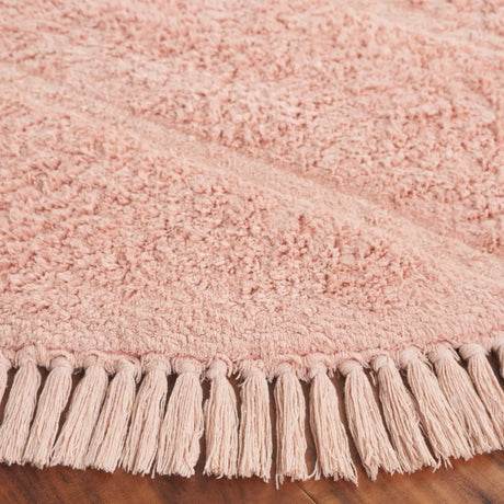 Safavieh Easy Care 6'-0" x 6'-0" Rug in Pink