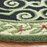 Safavieh Chelsea 4'-0" x 4'-0" Rug in Green / Beige