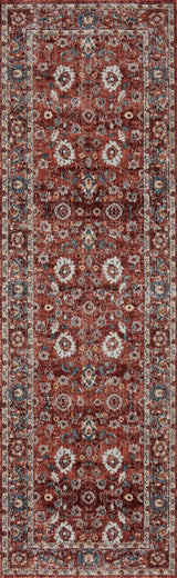 Loloi Samra Sam-07 Brick/Multi Rugs - runner flat