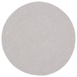 Safavieh Braided 3'-0" x 3'-0" Rug in Grey / Ivory