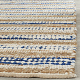 Safavieh Cape Cod 8'-0" x 10'-0" Rug in Natural / Blue