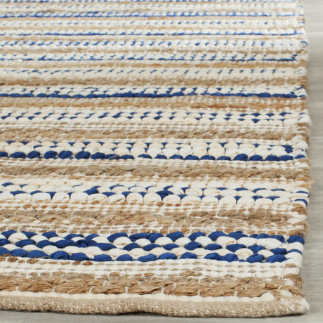 Safavieh Cape Cod 8'-0" x 10'-0" Rug in Natural / Blue