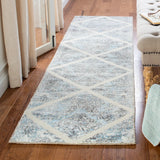 Safavieh Artistry 600 2'-3" x 9'-0" Rug in Ivory / Blue