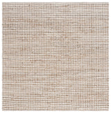 Safavieh Natura 6'-0" x 6'-0" Rug in Beige / Ivory