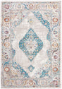 Safavieh Aria 4'-0" x 6'-0" Rug in Blue / Ivory