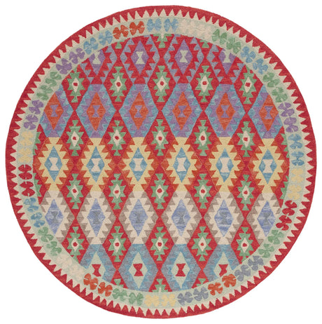 Safavieh Aspen 7'-0" x 7'-0" Rug in Red / Blue