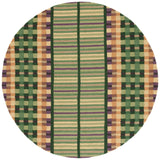 Safavieh Metro 6'-0" x 6'-0" Rug in Green / Gold