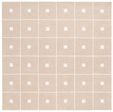 Safavieh Martha Stewart 300 6'-0" x 6'-0" Rug in Beige / Ivory