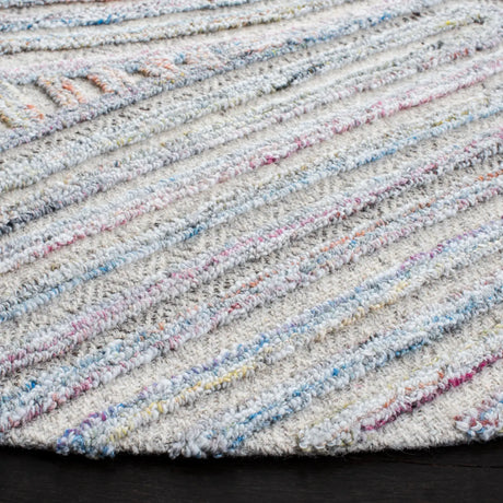 Safavieh Southampton 6'-0" x 6'-0" Rug in Pink / Blue