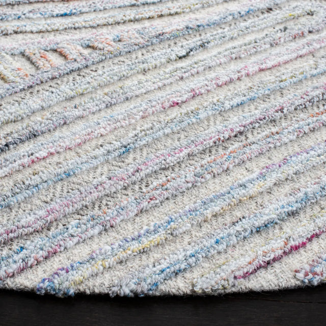 Safavieh Southampton 6'-0" x 6'-0" Rug in Pink / Blue
