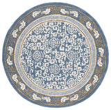 Safavieh Antiquity 6'-0" x 6'-0" Rug in Blue / Ivory